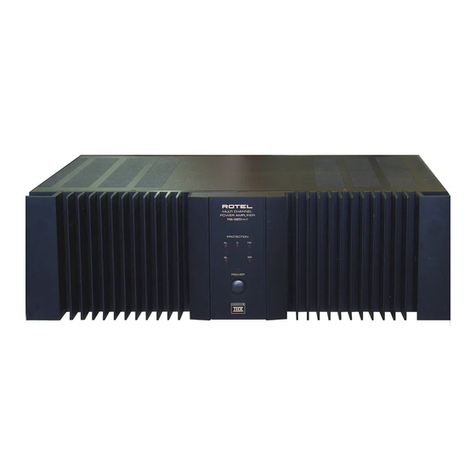 Rotel RB-985 MKII User manual