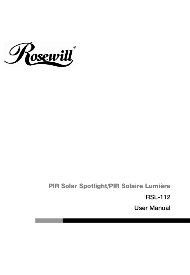 Rosewill RSL-112 User manual