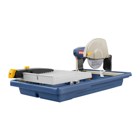 Ryobi WS730 User manual