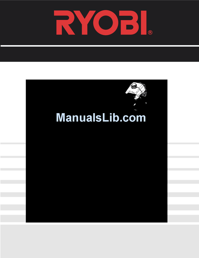 Ryobi 720r Operator's manual