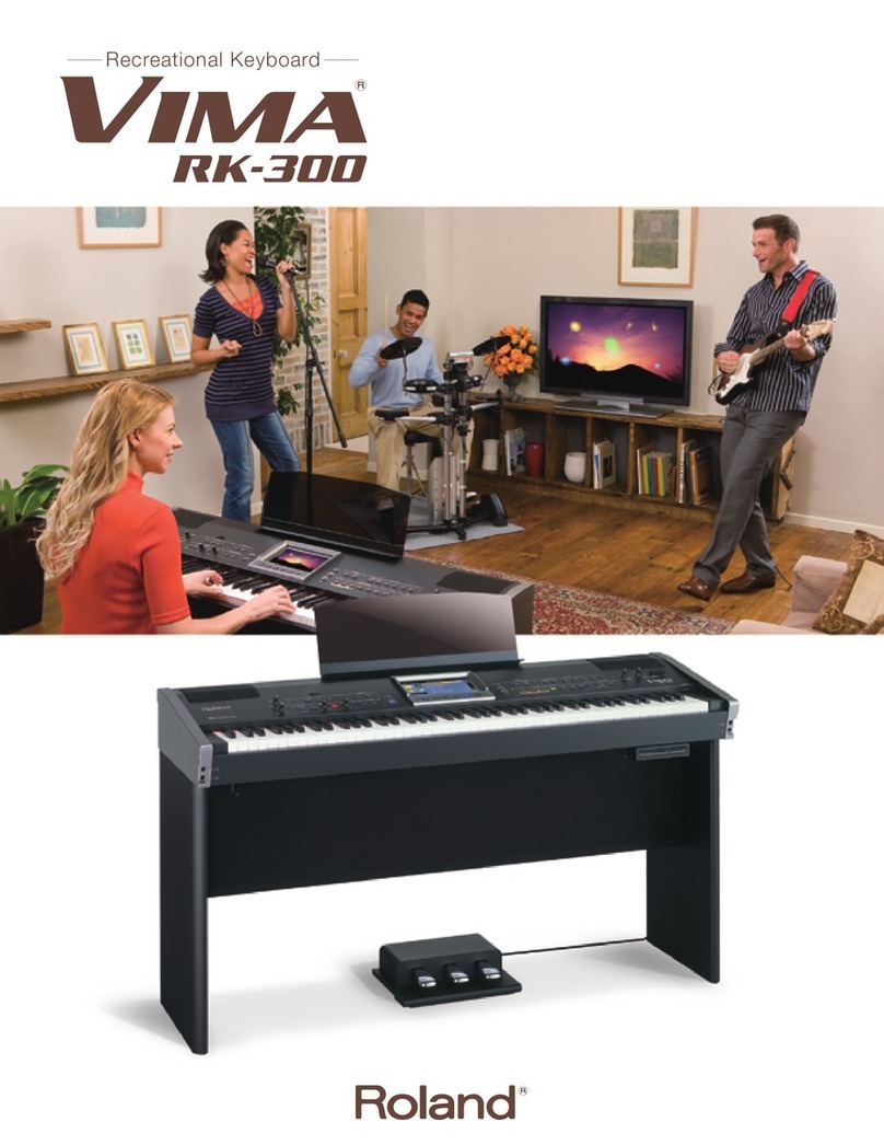 Roland VIMA RK-300 User manual