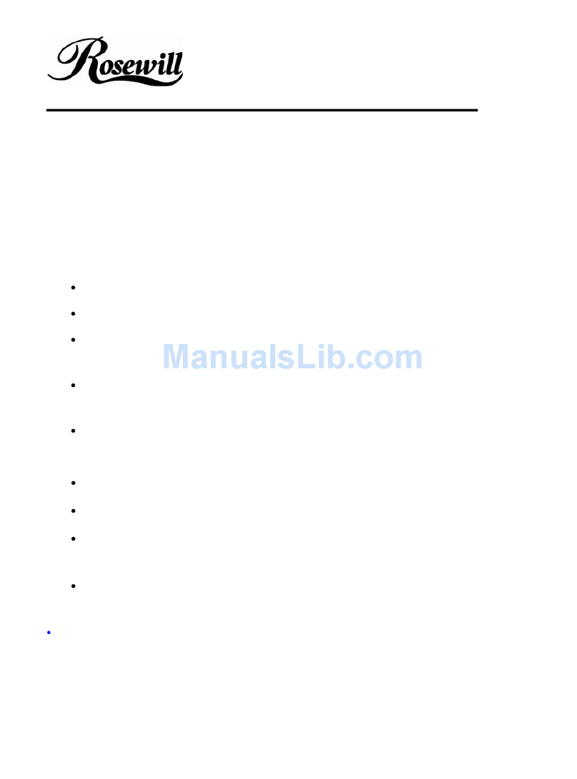 Rosewill DL-2090H User manual