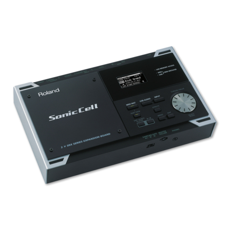 Roland SonicCell Instruction manual