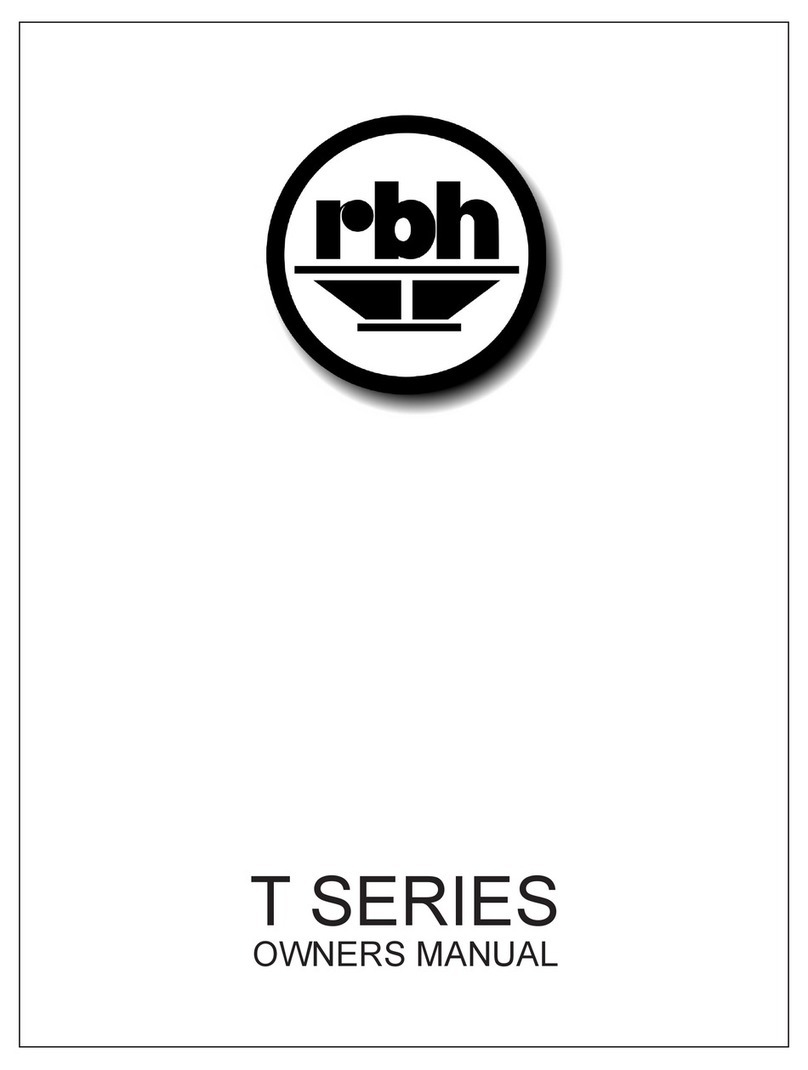 RBH Sound T Series owner's manual