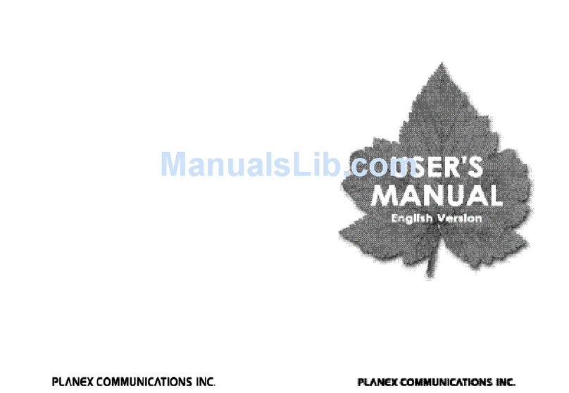 Planex BLW-04EX User manual