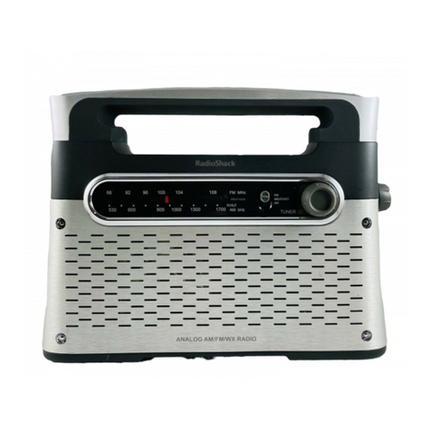 Radio Shack 12-889 User manual