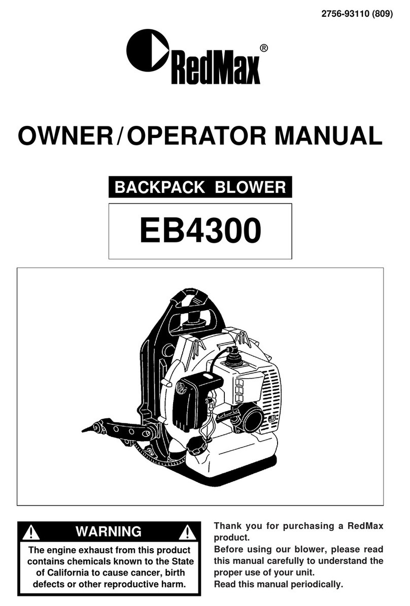 RedMax EB4300 Owner's manual