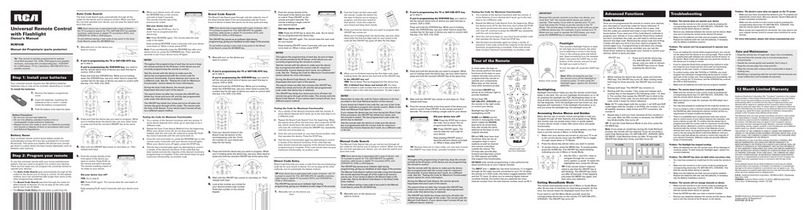 RCA RCRF03B User manual