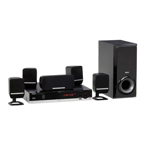 RCA RTD217 - DVD/CD Home Theater System User manual