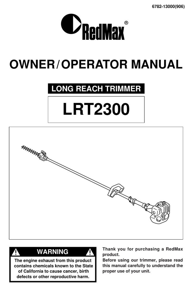 RedMax LRT2300 Owner's/operator's manual