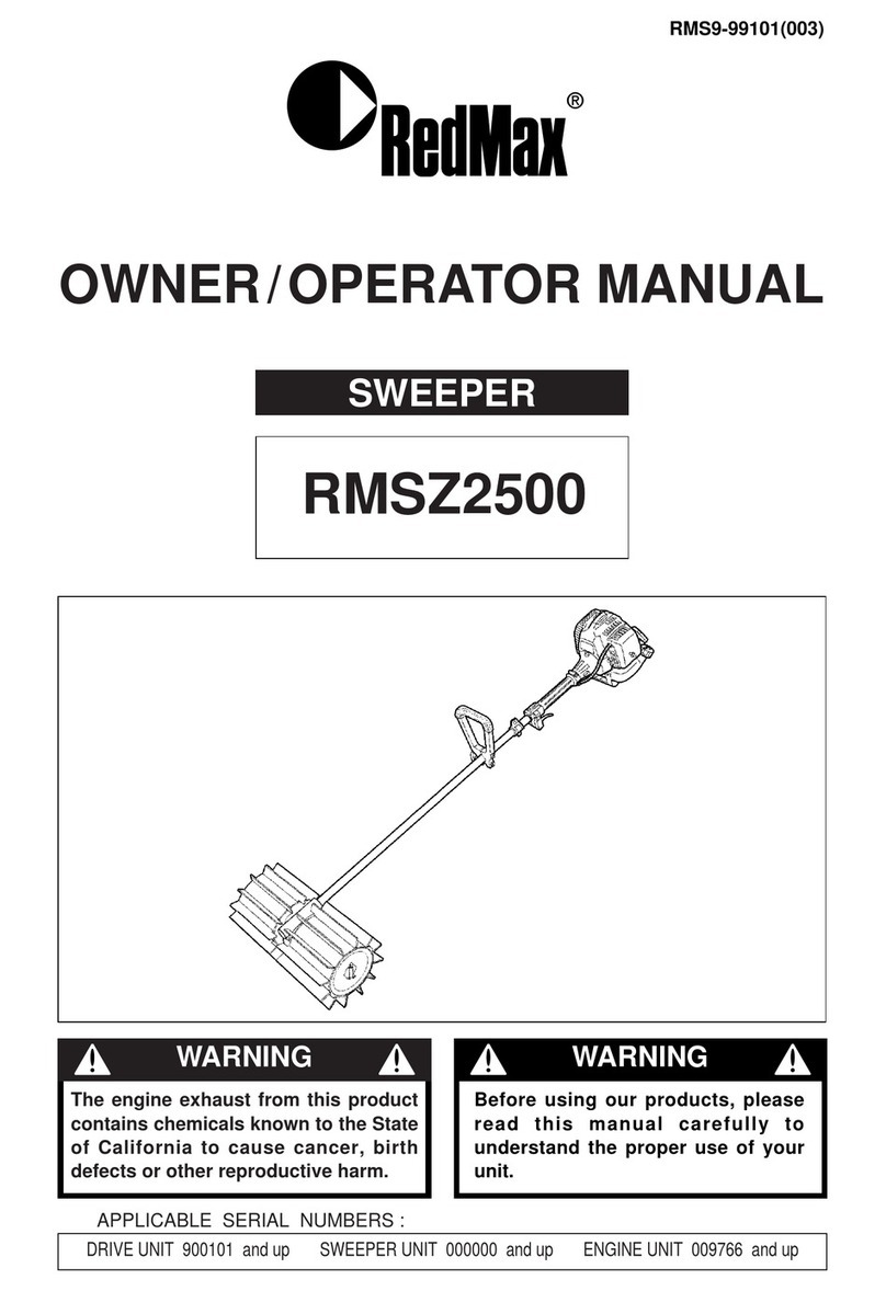 RedMax RMSZ2500 Owner's/operator's manual