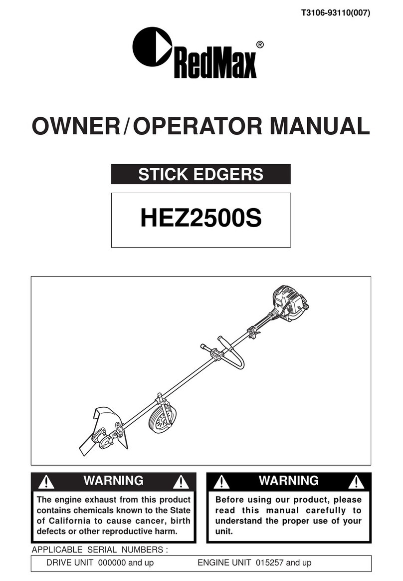 RedMax HEZ2500S Owner's manual