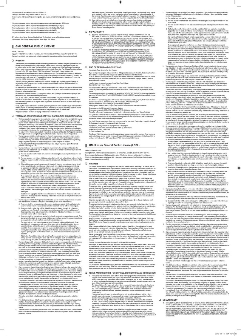 Samsung UN40C6300SF User manual