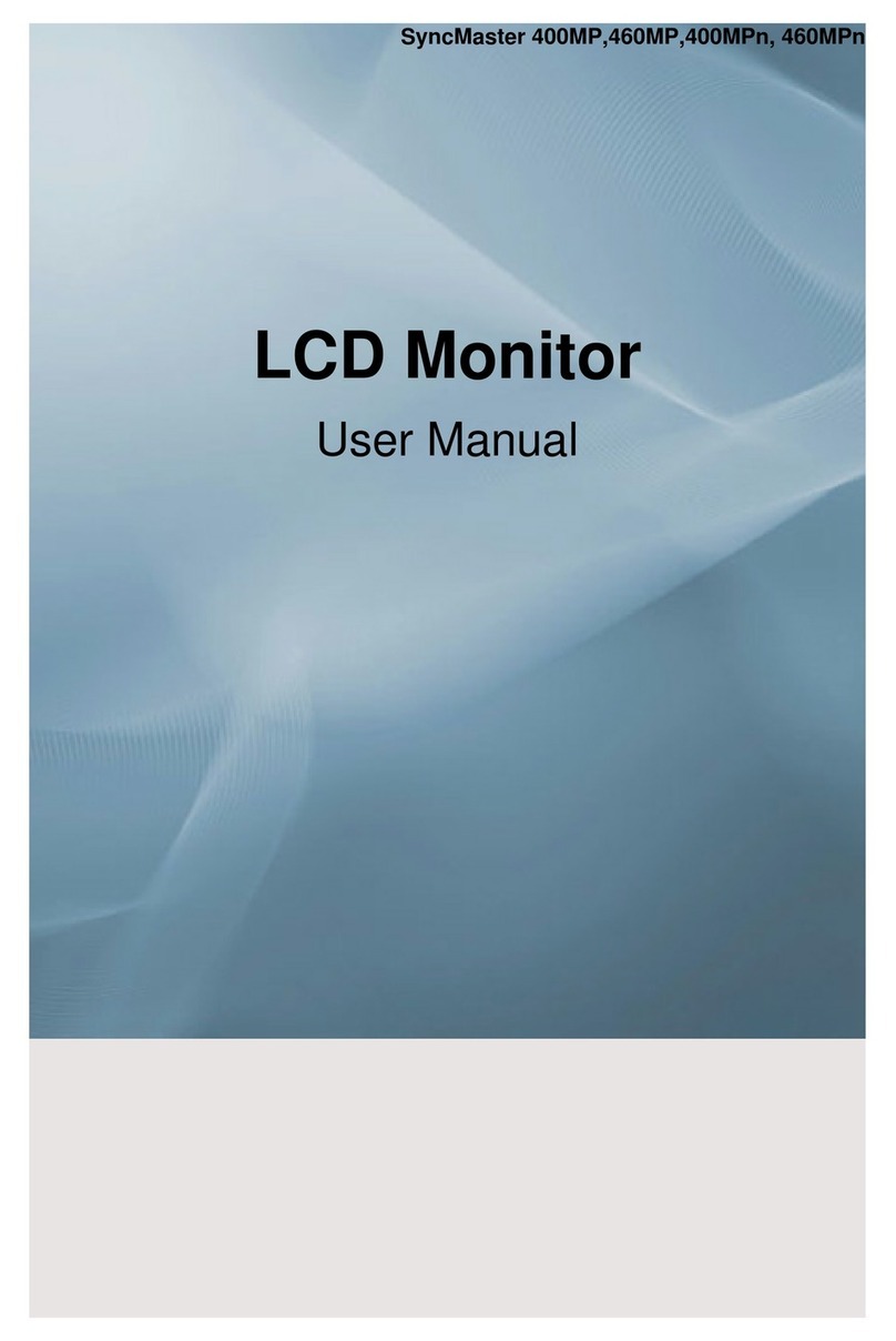 Samsung SyncMaster 400MPn User manual