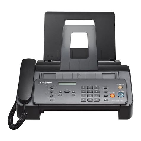 Samsung SF-370 Series user guide