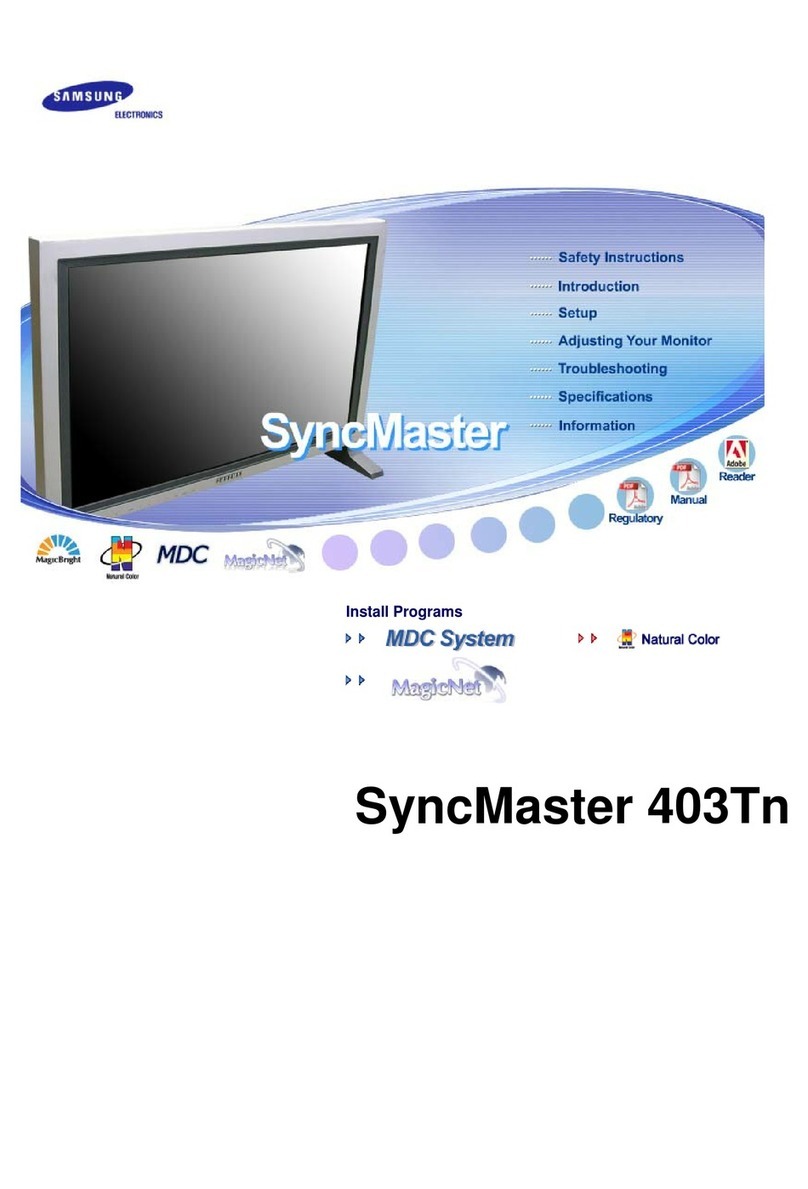 Samsung SyncMaster 403Tn User manual