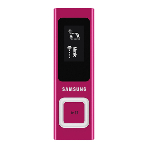 Samsung YP-U6 user manual