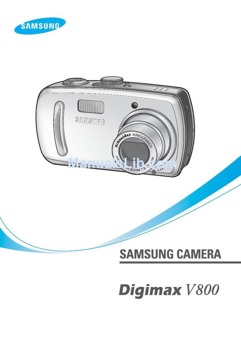 Samsung Digimax V800 user manual