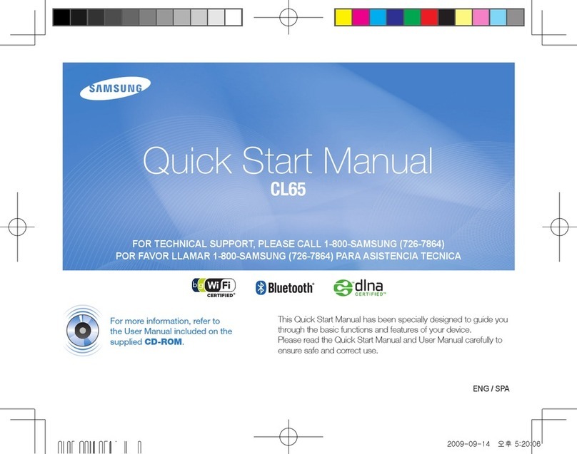 Samsung CL65 Instruction manual