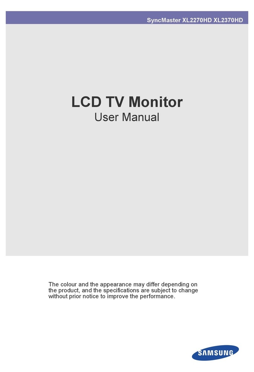 Samsung SyncMaster XL2270HD User manual