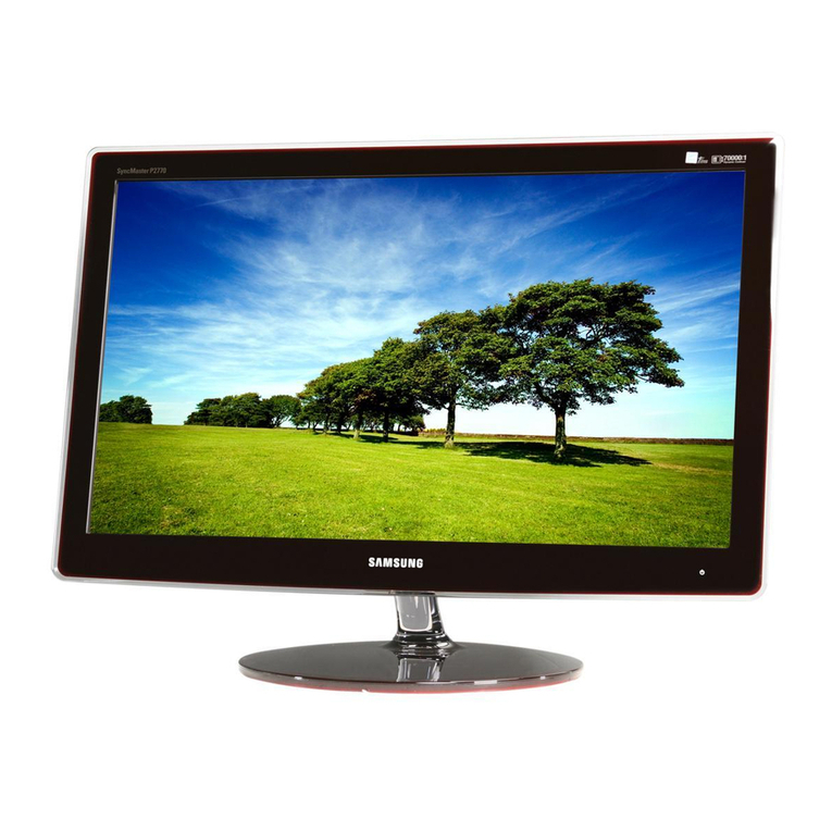 Samsung SyncMaster P2770FH User manual