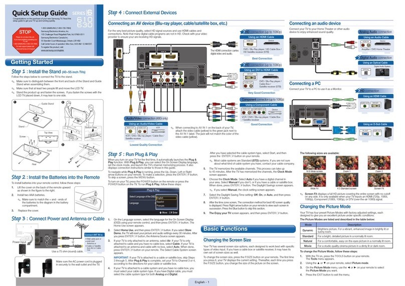 Samsung LN46C630 User manual Samsung LN46C630 User manual