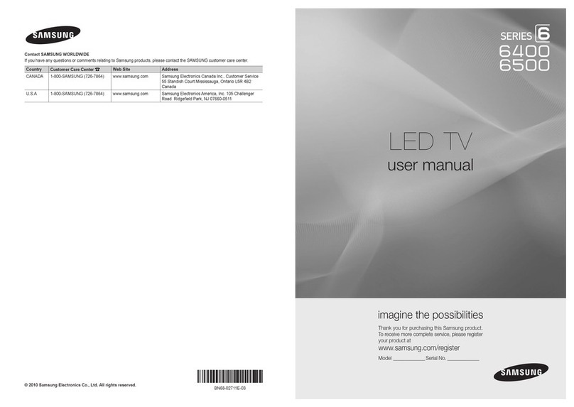 Samsung UN60C6400 user manual