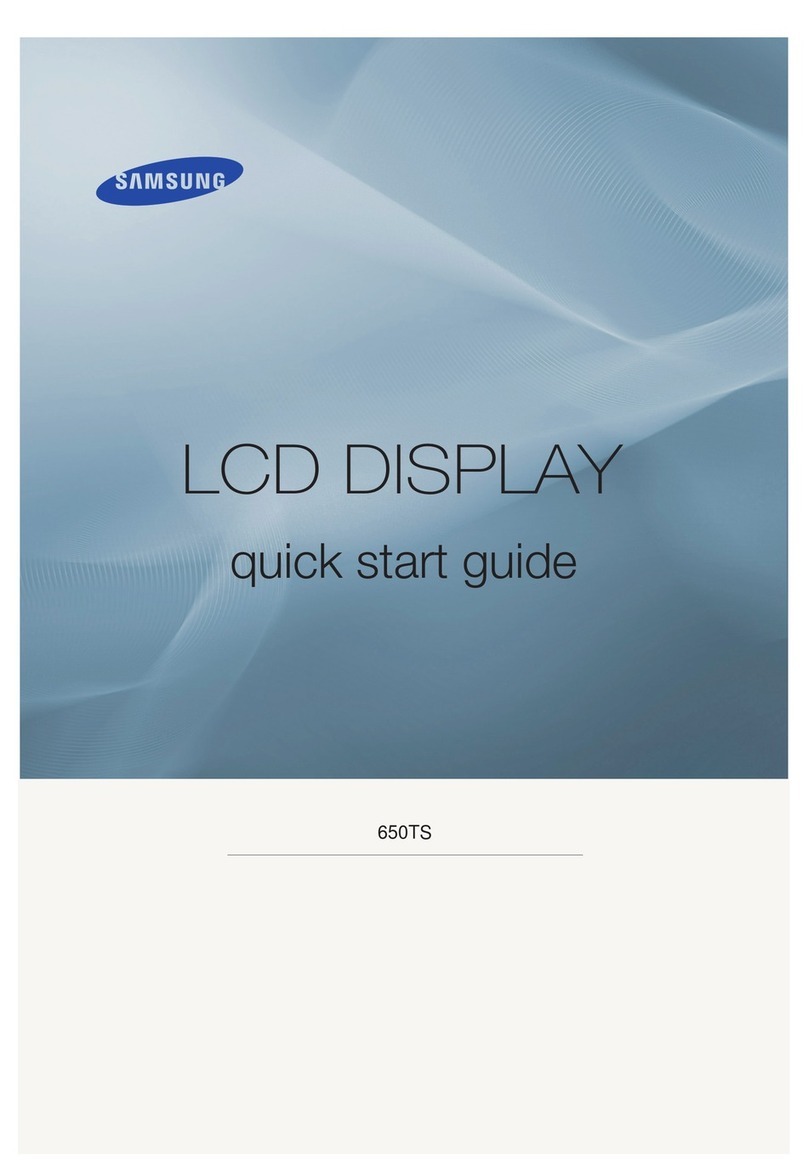 Samsung 65" 650TS Interactive Whiteboard LCD User manual