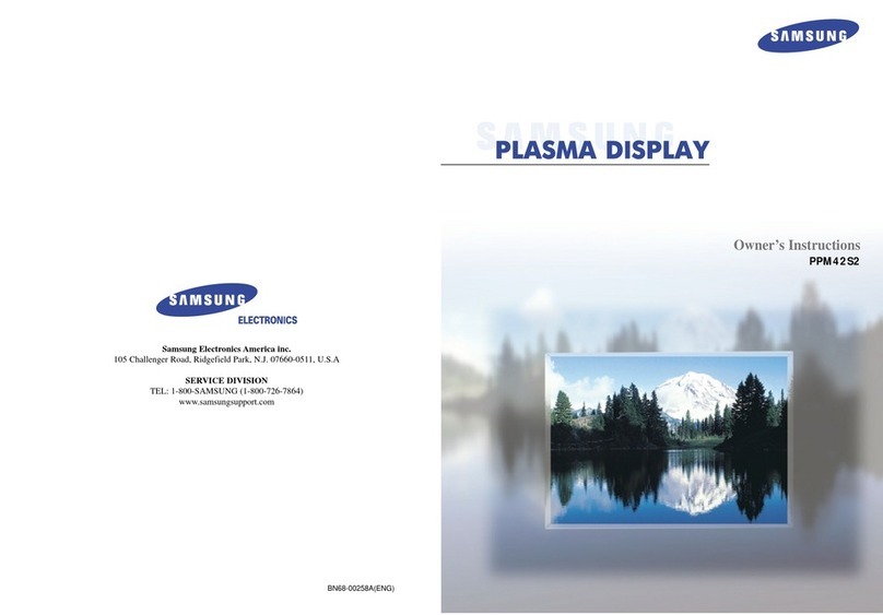 Samsung PPM42S2 Owner's instructions