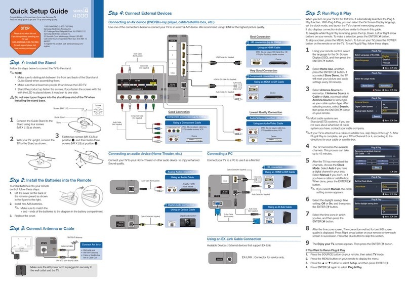 Samsung UN32C4000PD User manual
