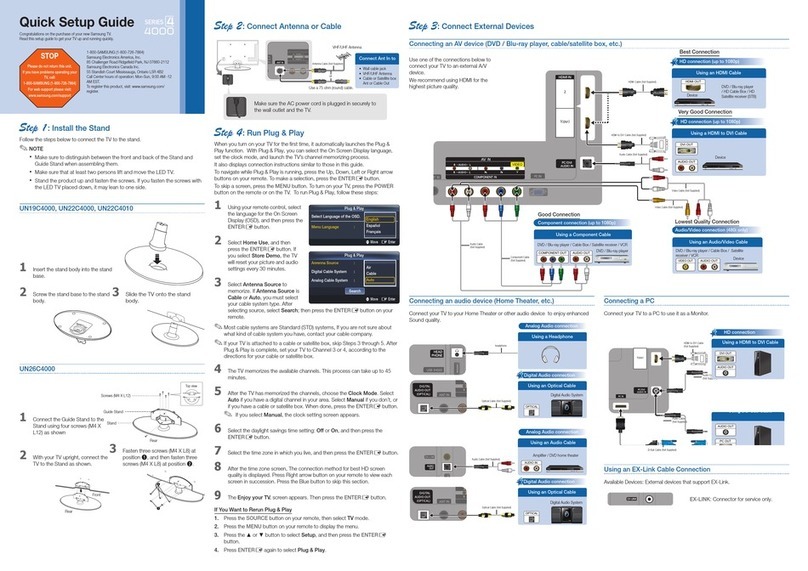 Samsung UN19C4000PD User manual