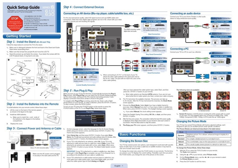 Samsung LN40C610N1F User manual