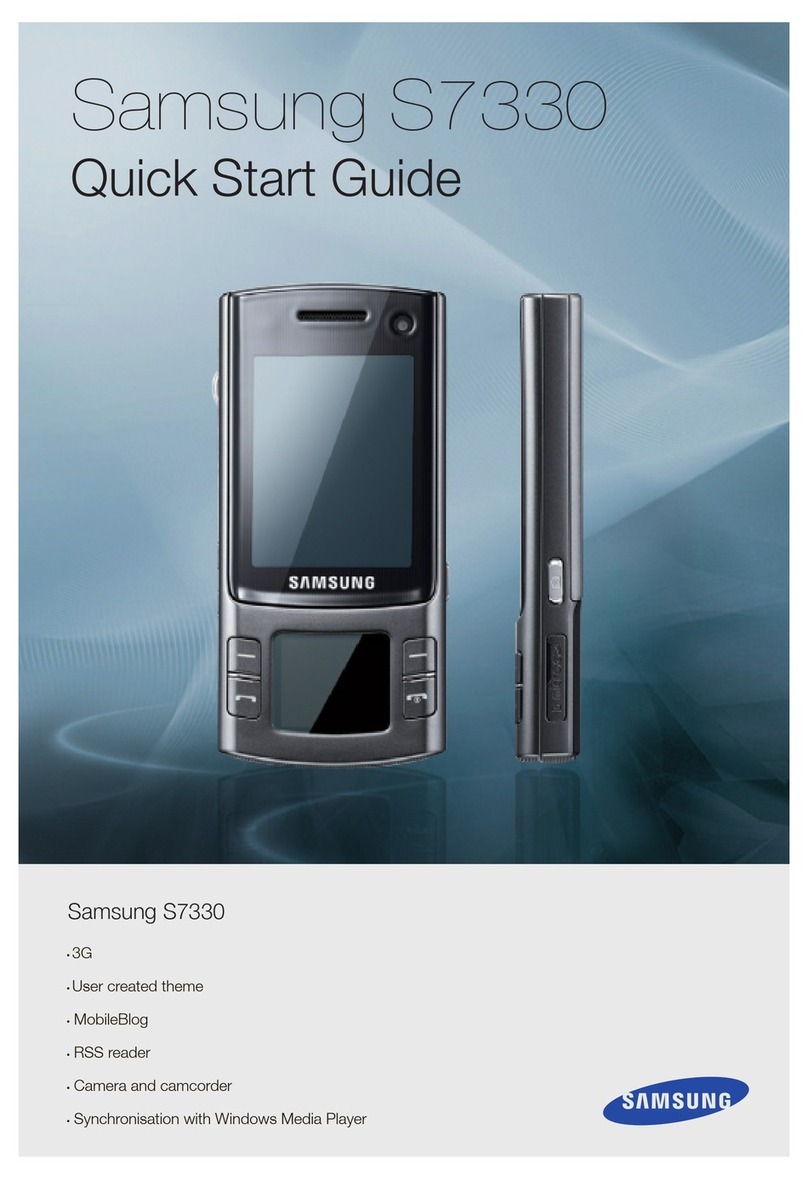 Samsung S7330 User manual