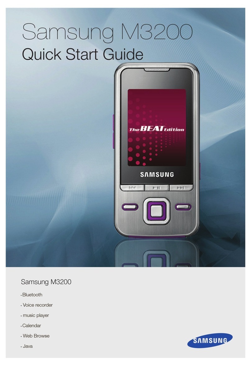Samsung M3200 User manual