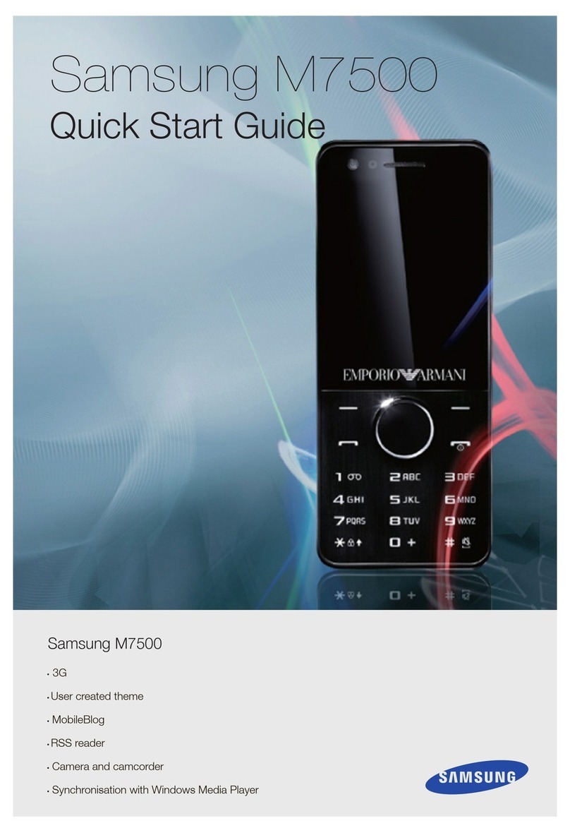 Samsung M7500 User manual