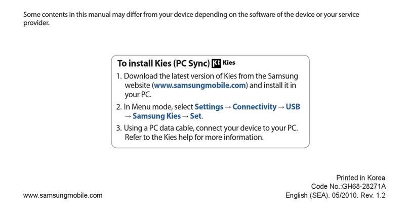 Samsung GH68-28271A User manual