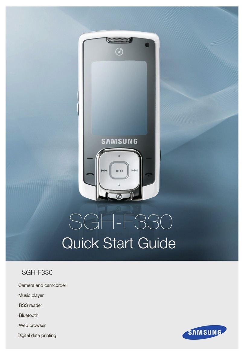 Samsung SGH-F330 User manual
