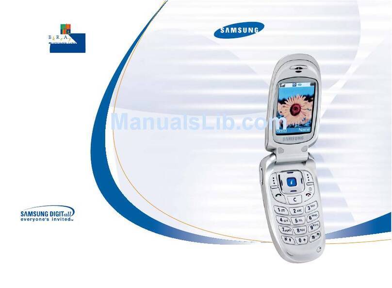 Samsung SGH X427 User manual