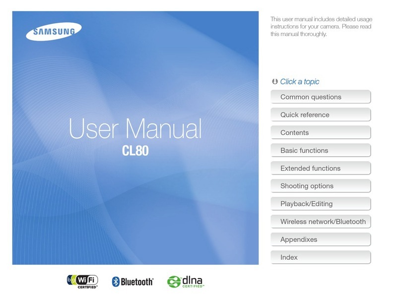 Samsung CL80 User manual
