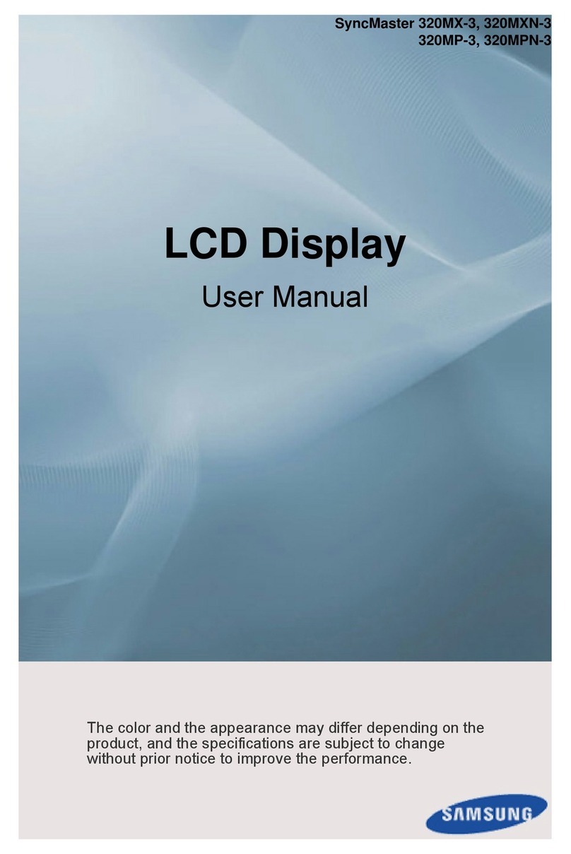 Samsung SYNCMASTER 320MPN-3 User manual