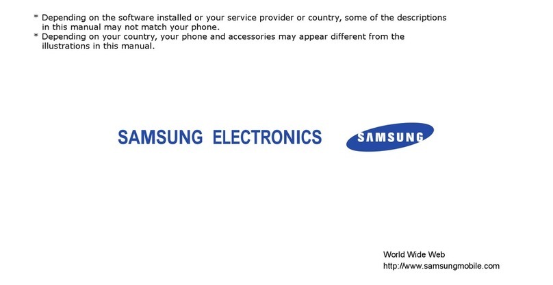 Samsung Power Vision A920 User manual