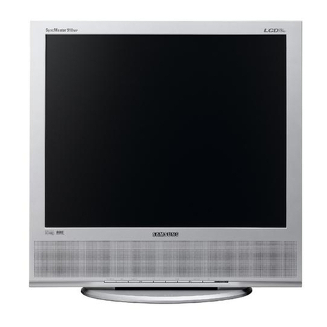 Samsung 910MP - SyncMaster 19" LCD Monitor User manual