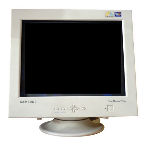 Samsung SyncMaster 757MB User manual