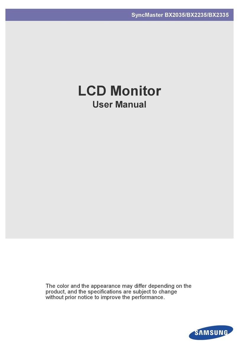 Samsung SyncMaster BX2035 User manual