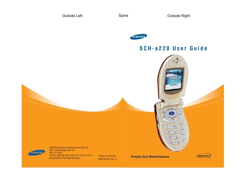 Samsung SCH-A220 user guide