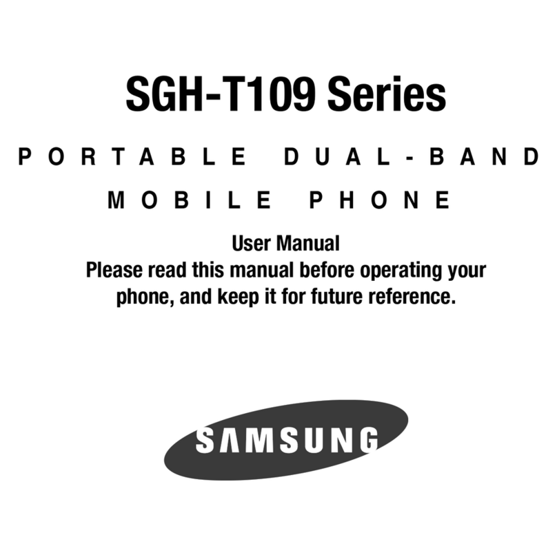 Samsung SGH-T109 Series User manual