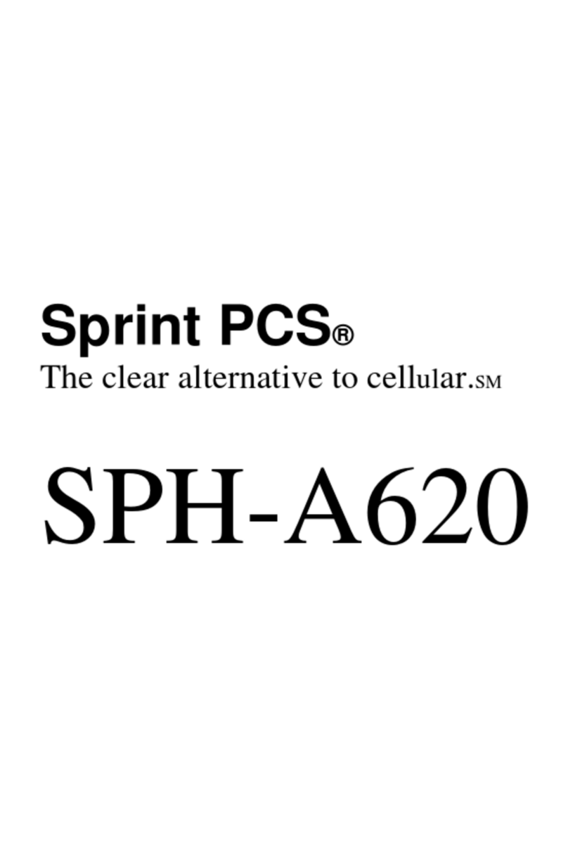 Samsung SPH-A620 owner's manual