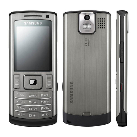 Samsung SGH-U800 User manual