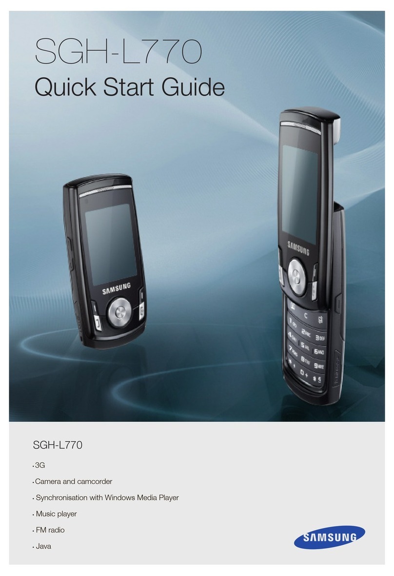 Samsung SGH-L770 User manual