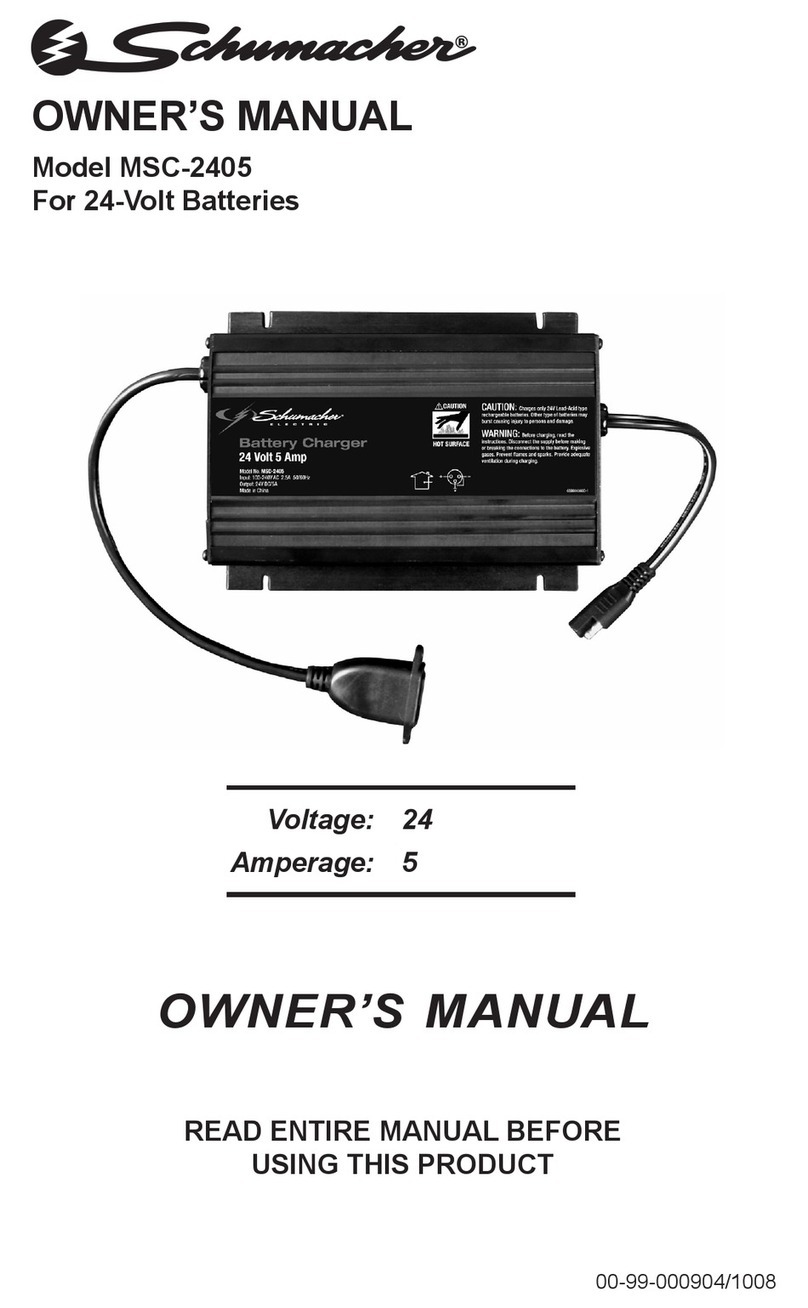 Schumacher MSC-2405 User manual